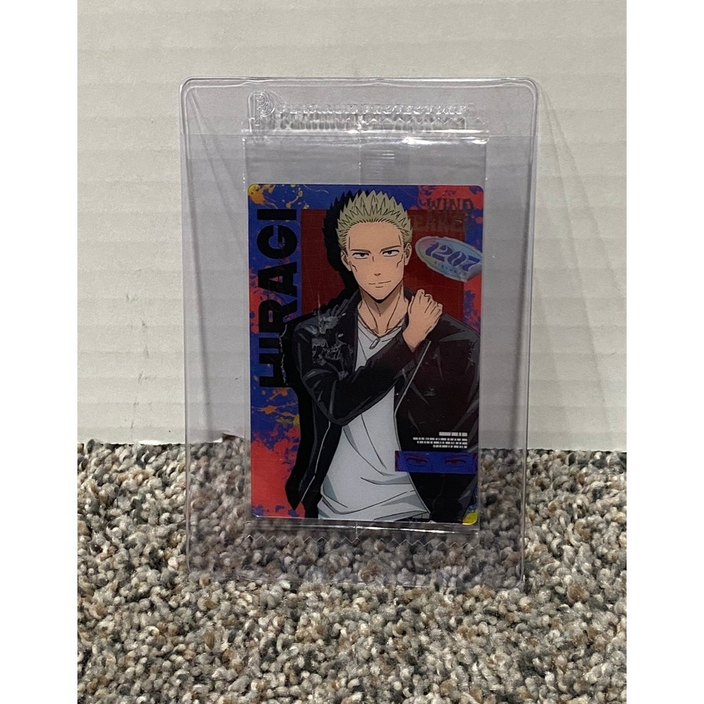 Wind Breaker Toma Hiragi Trading Card Anime Blue Red Collectible Art